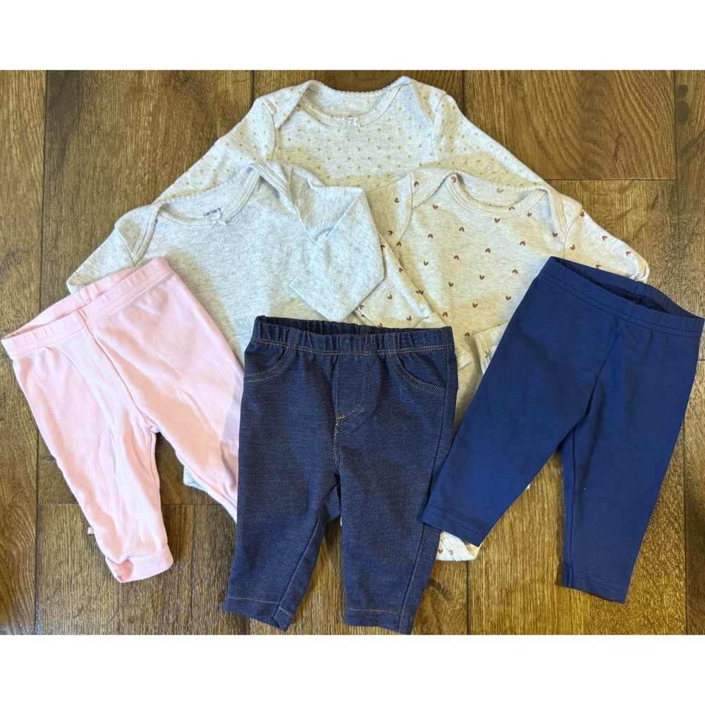 Baby Girl Outfits Pants Bodysuits 3 Months Leggings Shirts Long Sleeve Clothes